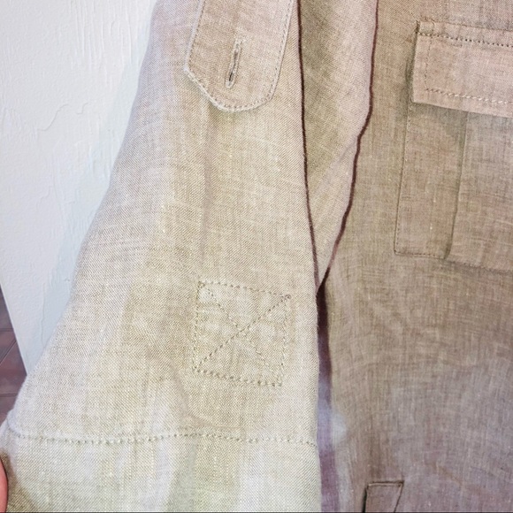 Coldwater Creek linen tunic - Picture 8 of 10